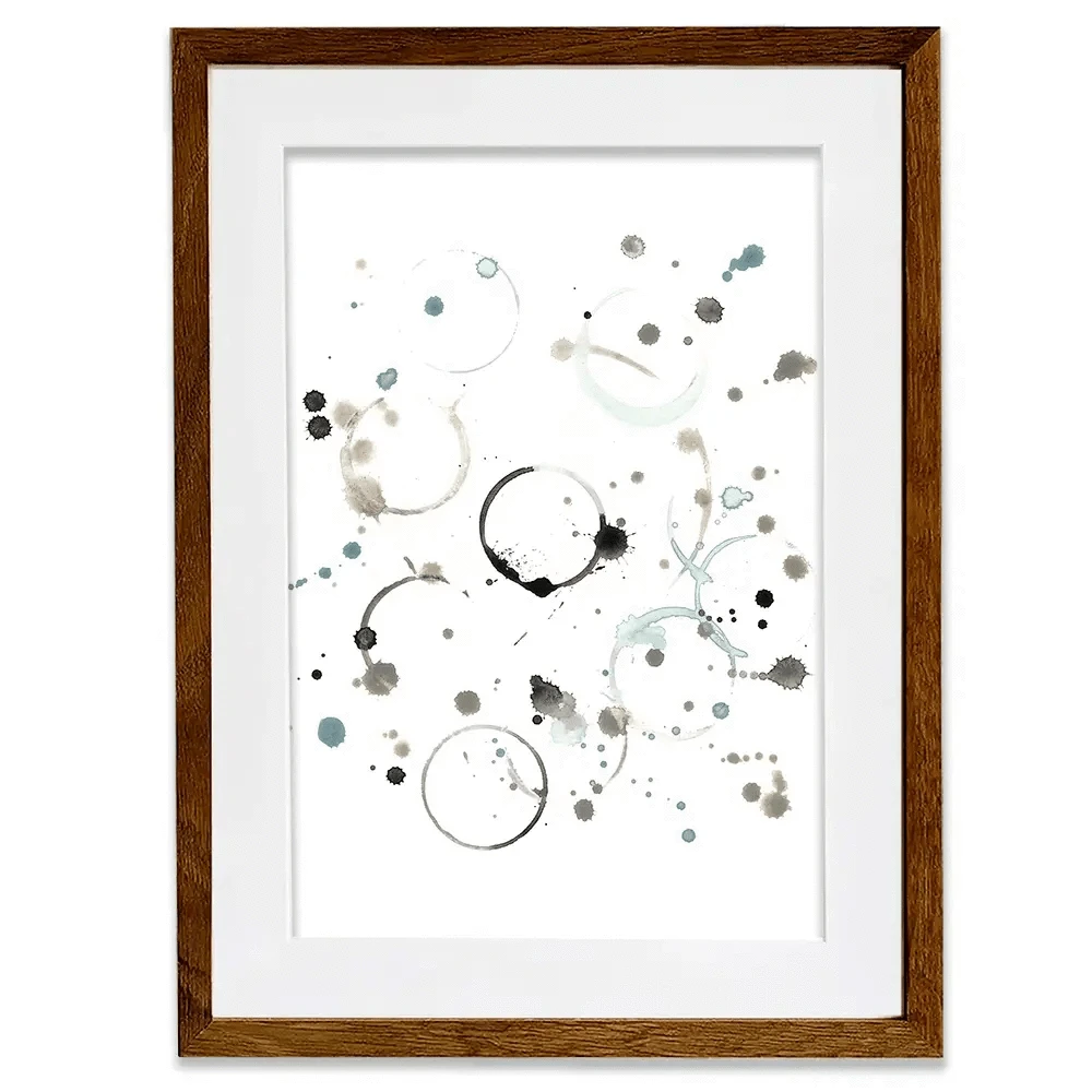 Liquid Orbit Framed Art Print Liquid Orbit Framed Art Print wall art product June Erica Vess