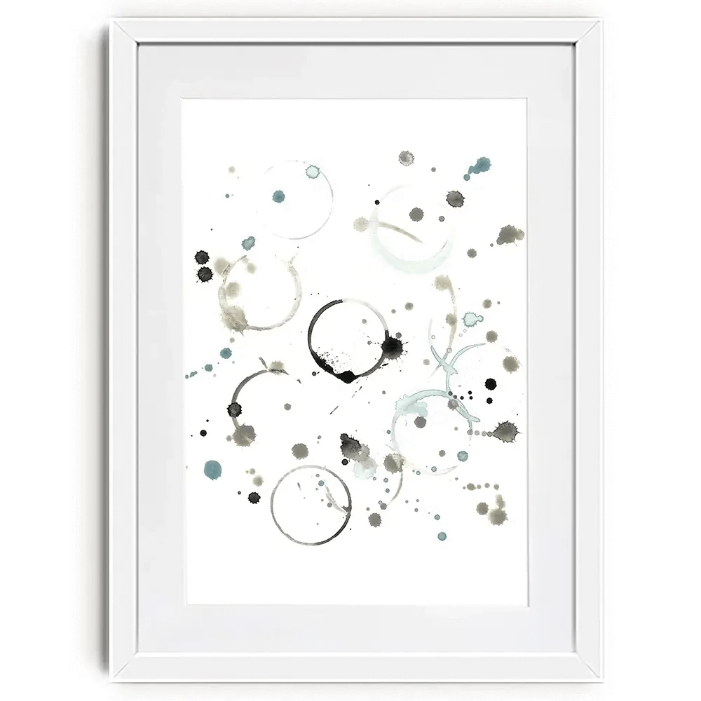 Liquid Orbit Framed Art Print Liquid Orbit Framed Art Print wall art product June Erica Vess