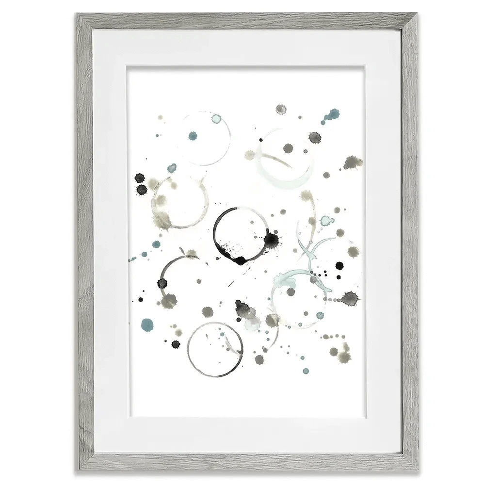 Liquid Orbit Framed Art Print Liquid Orbit Framed Art Print wall art product June Erica Vess