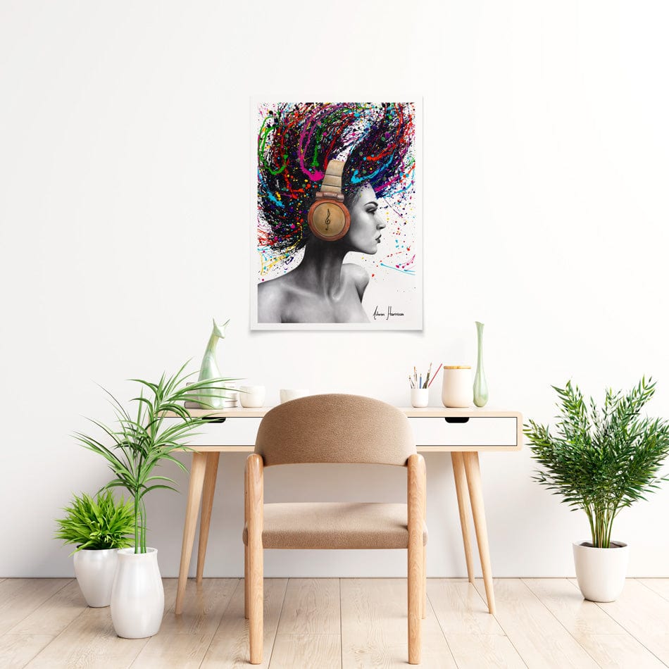 Listen Loud Art Print wall art product Ashvin Harrison