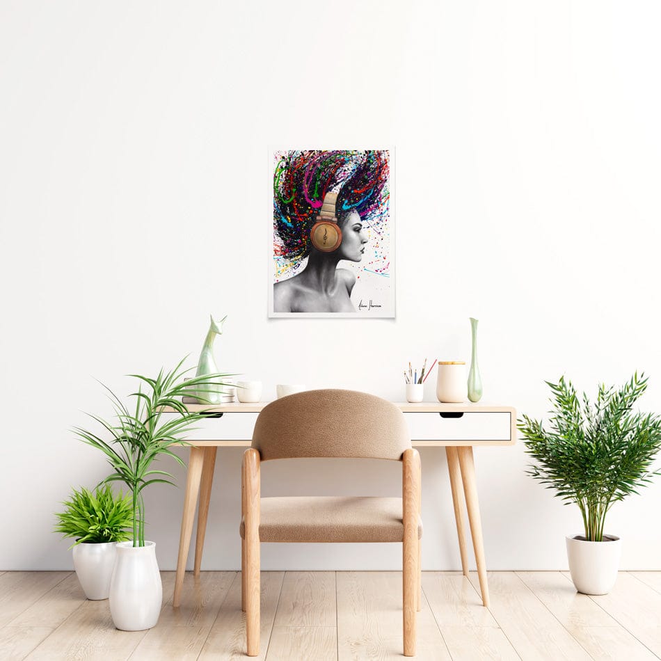 Listen Loud Art Print wall art product Ashvin Harrison