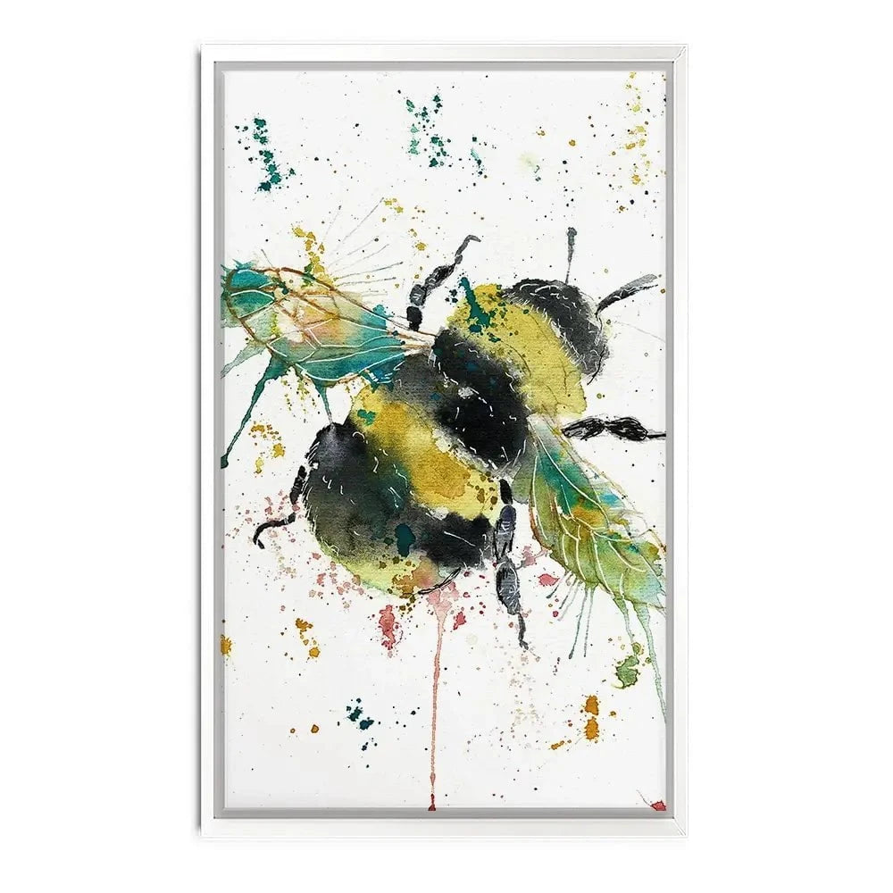 Little Bumble Canvas Print Little Bumble Canvas Print wall art product Jamie Taylor