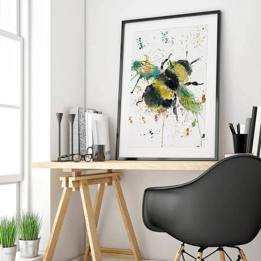 Little Bumble Framed Art Print Little Bumble Framed Art Print wall art product Jamie Taylor
