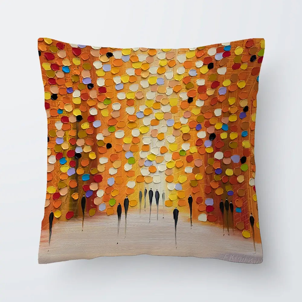 Little Sunset Cushion Little Sunset Cushion wall art product Ekaterina Ermilkina