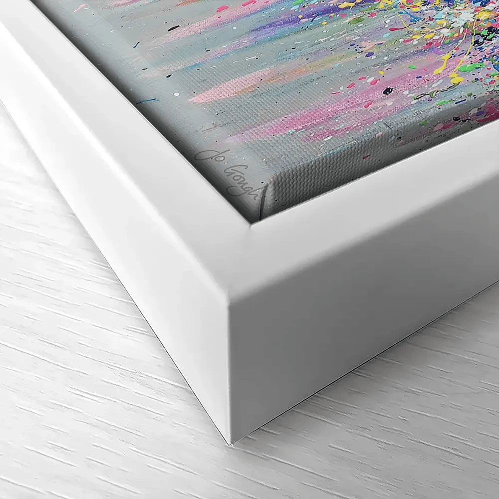 Live Life In Colour Canvas Print Live Life In Colour Canvas Print wall art product Jo Gough