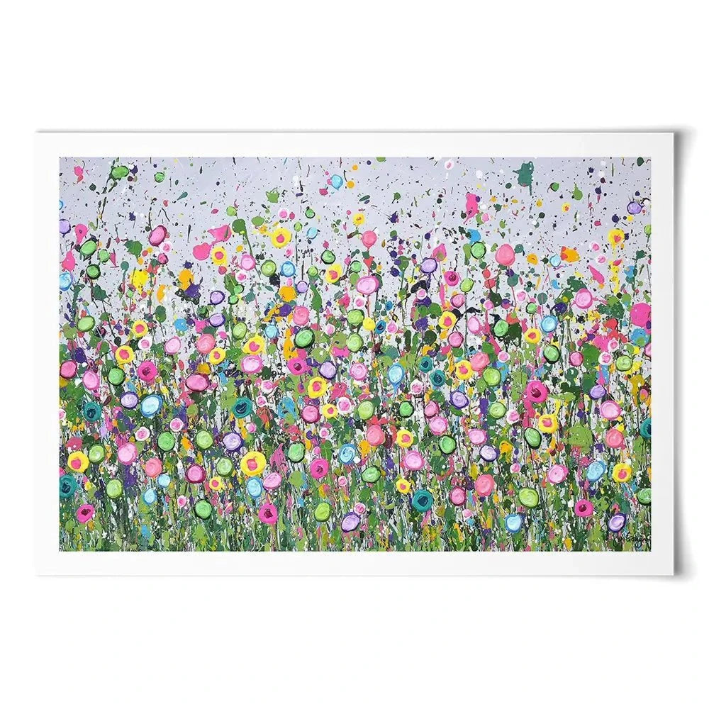 Live Life In Full Bloom Art Print Live Life In Full Bloom Art Print wall art product Jo Gough