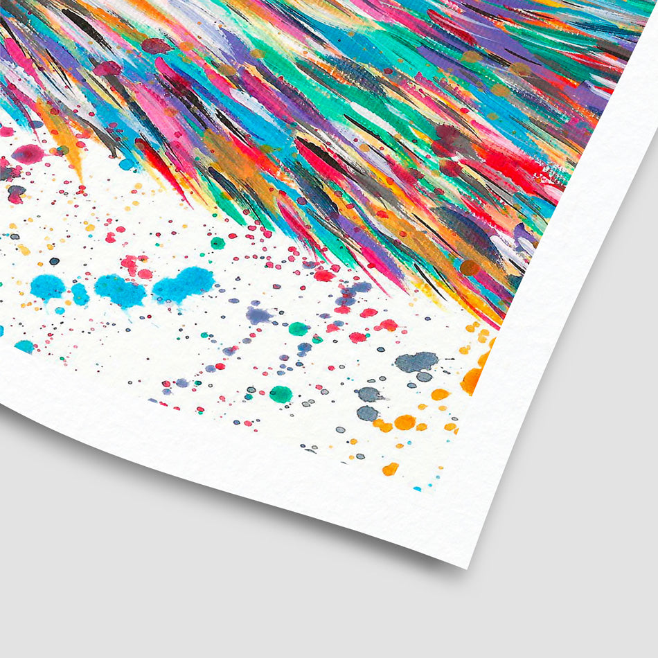 Llama Hamilton Art Print Llama Hamilton Art Print wall art product Emma LC Art