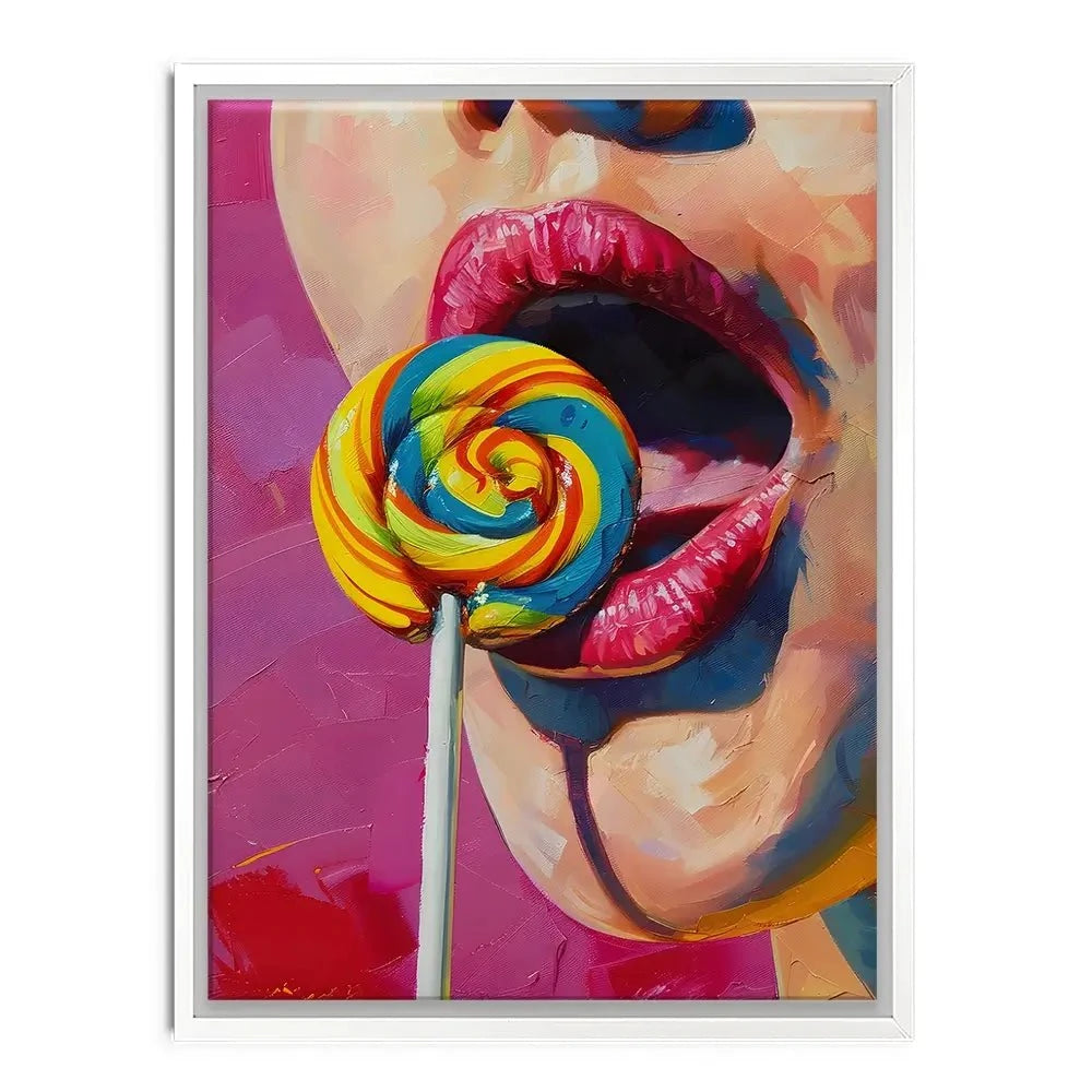 Lollipop Canvas Print Lollipop Canvas Print wall art product Art Print Shop