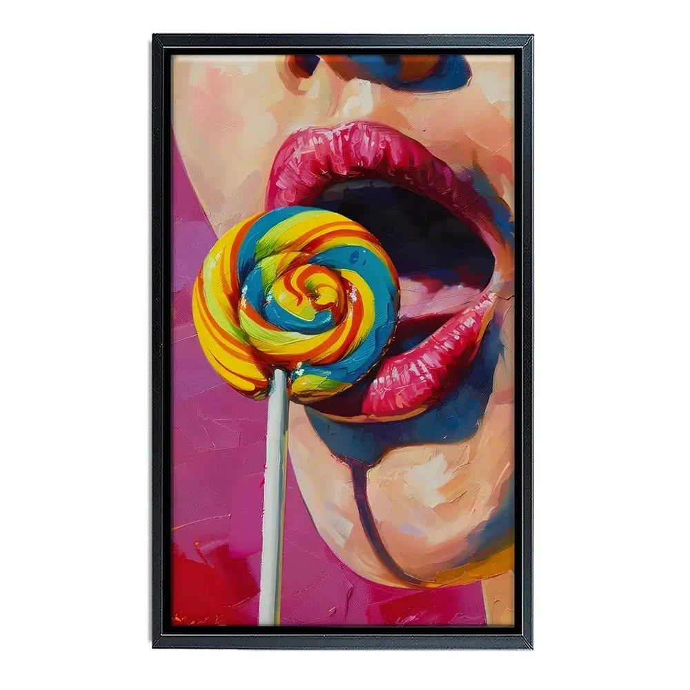 Lollipop Canvas Print Lollipop Canvas Print wall art product Art Print Shop