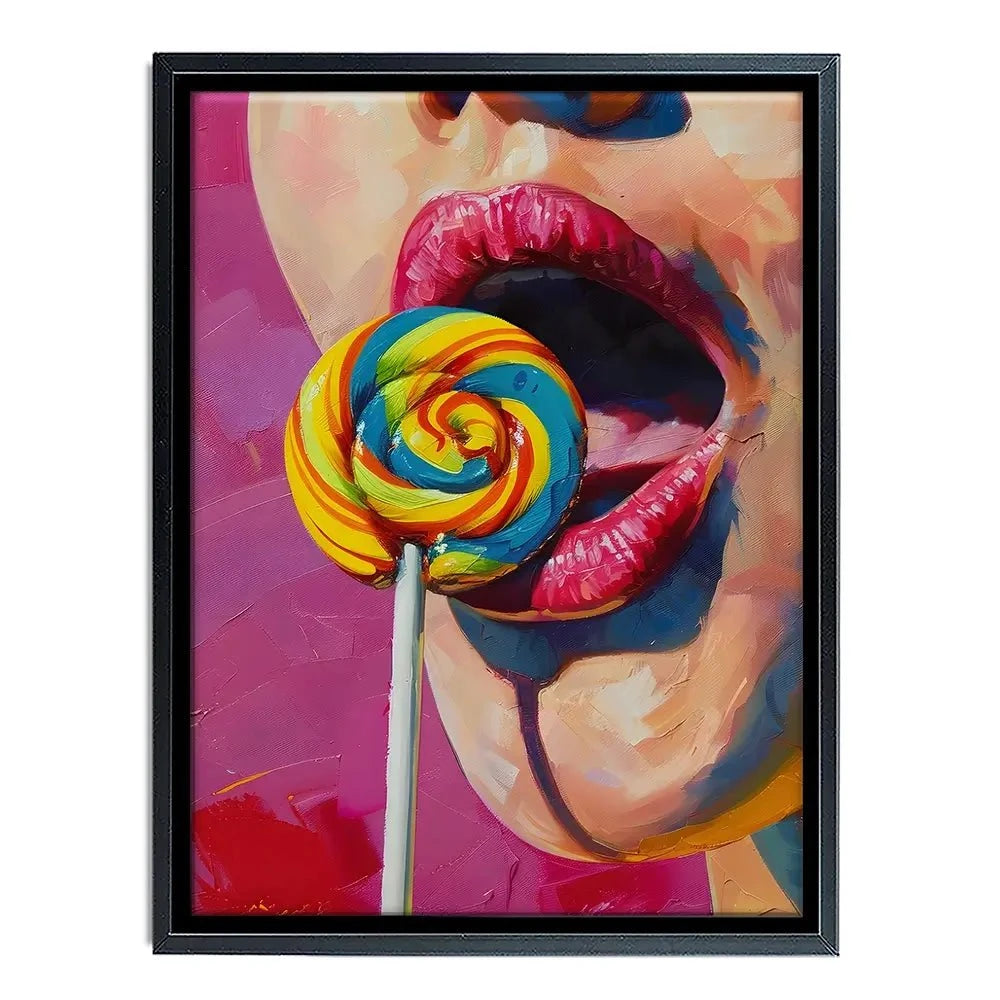 Lollipop Canvas Print Lollipop Canvas Print wall art product Art Print Shop
