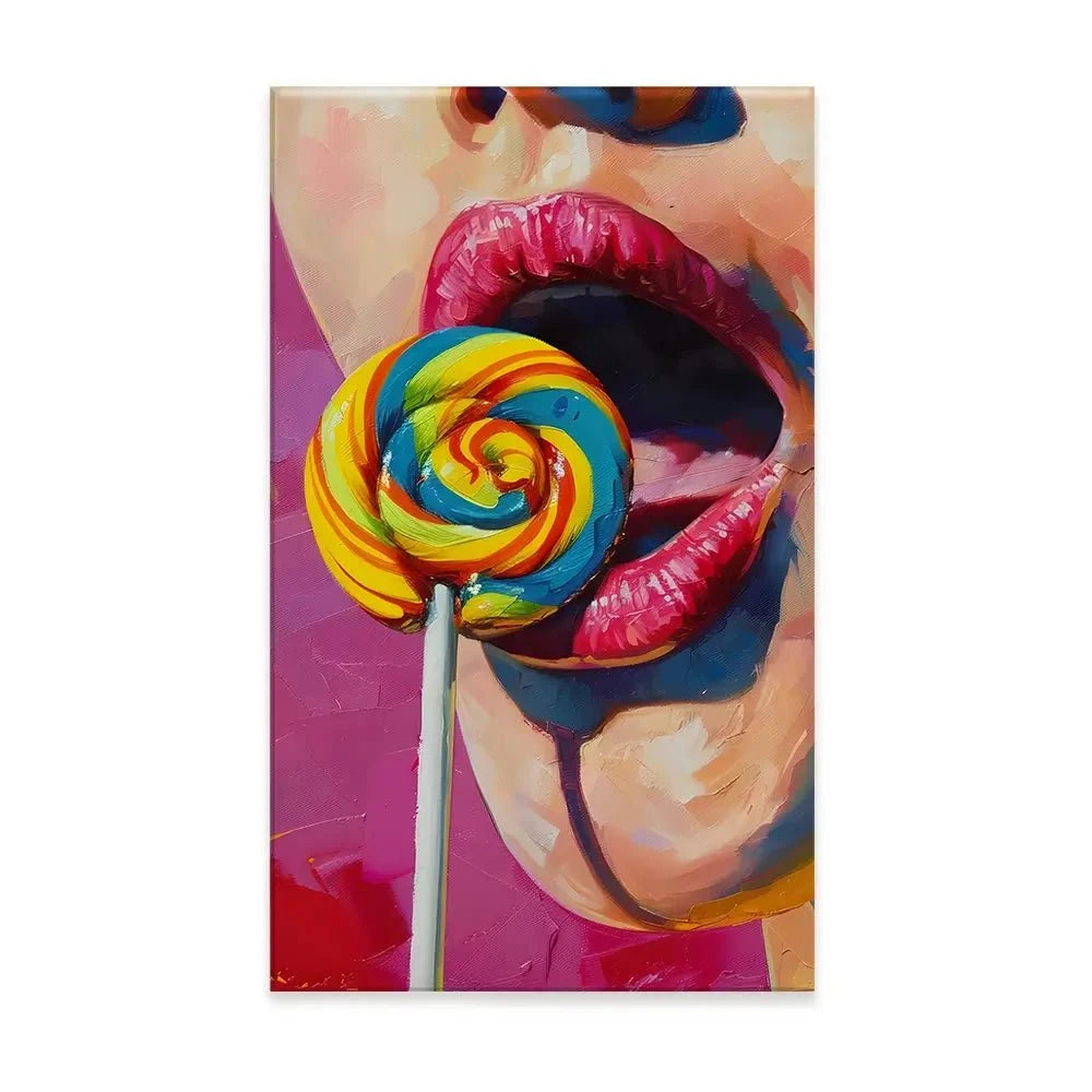Lollipop Canvas Print Lollipop Canvas Print wall art product Art Print Shop