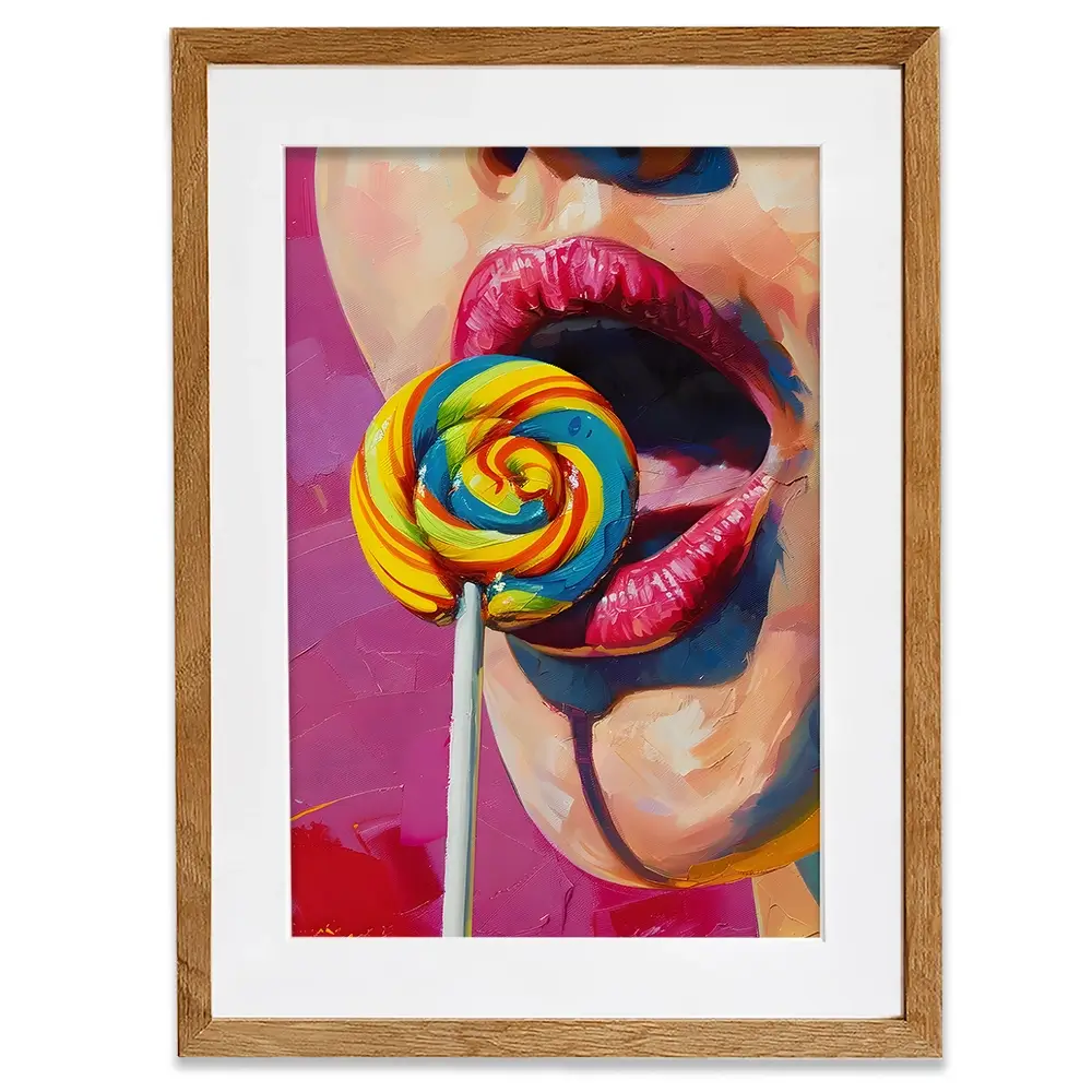 Lollipop Framed Art Print Lollipop Framed Art Print wall art product Art Print Shop