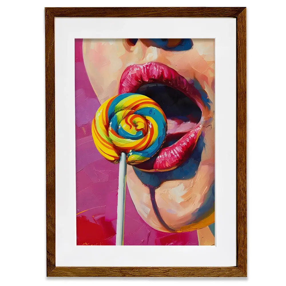Lollipop Framed Art Print Lollipop Framed Art Print wall art product Art Print Shop