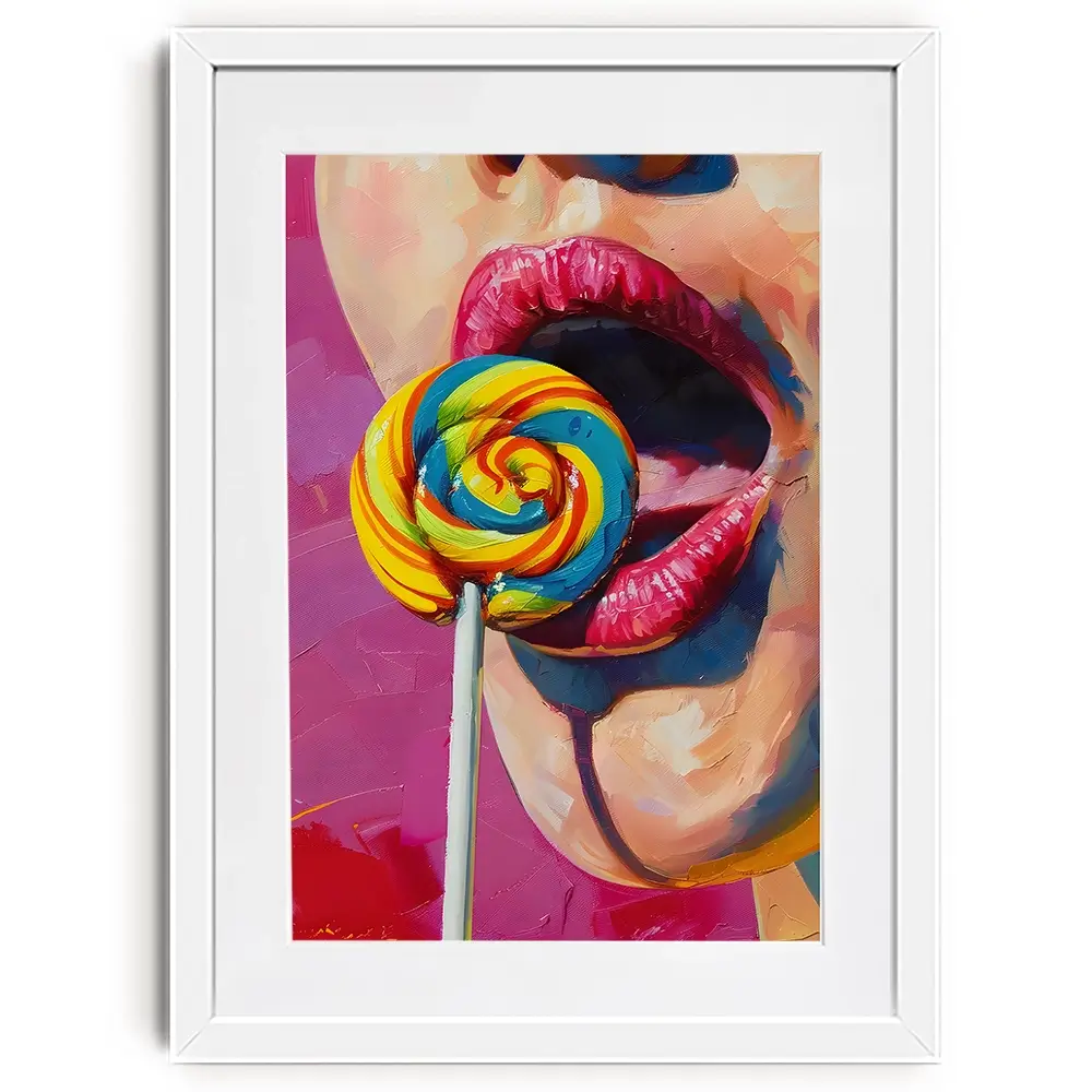 Lollipop Framed Art Print Lollipop Framed Art Print wall art product Art Print Shop