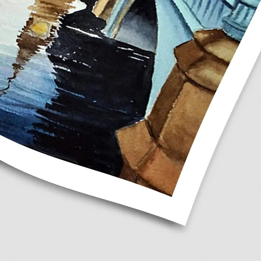 London In Watercolour Art Print London In Watercolour Art Print wall art product Art_KVA / Shutterstock