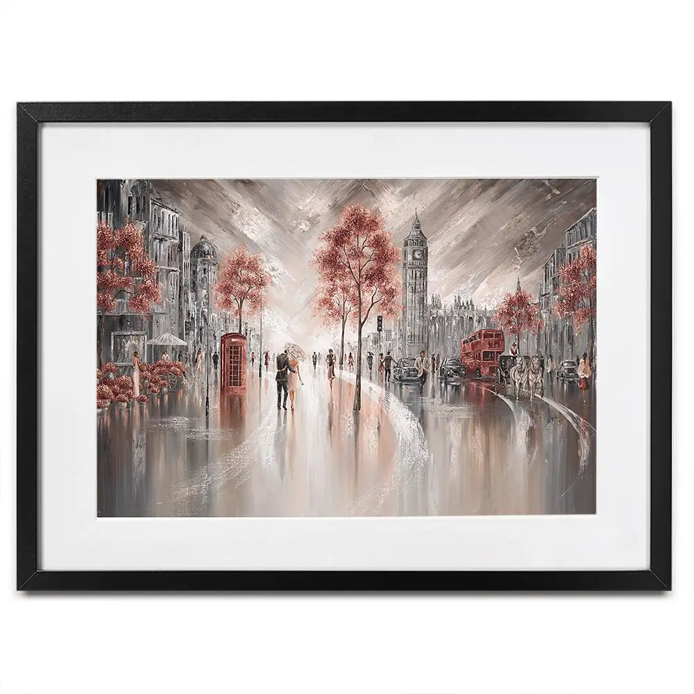 London Luxe Framed Art Print London Luxe Framed Art Print wall art product Isabella Karolewicz