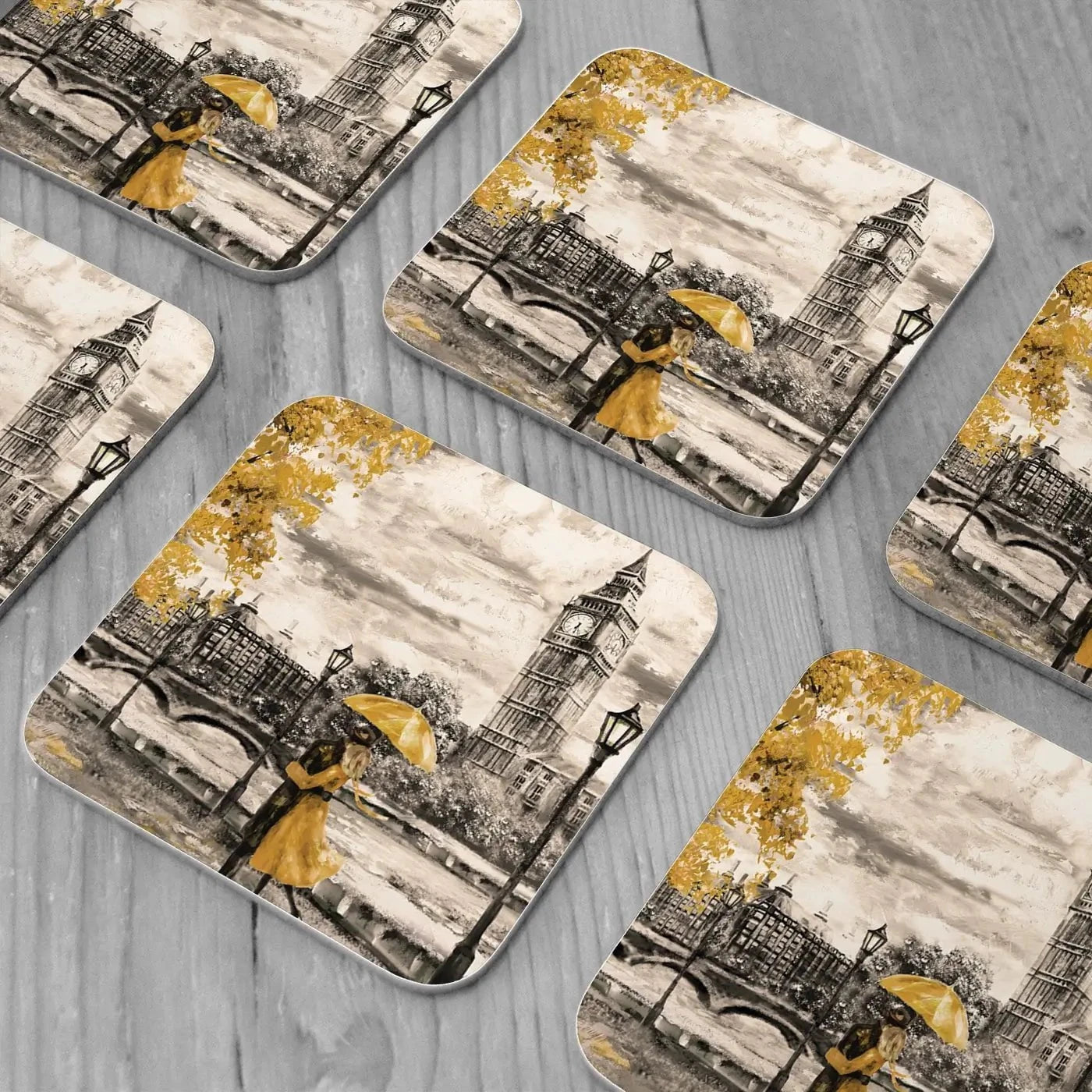 London View Coaster Set London View Coaster Set wall art product lisima / Shutterstock