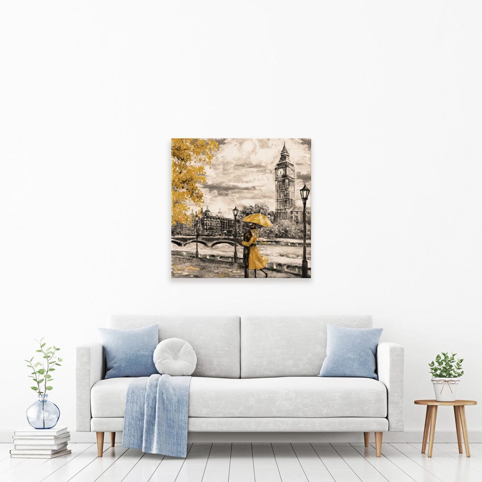 London View Square Canvas Print wall art product lisima / Shutterstock