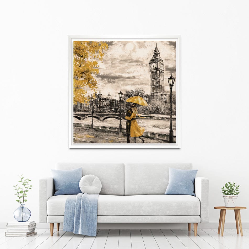 London View Square Canvas Print wall art product lisima / Shutterstock