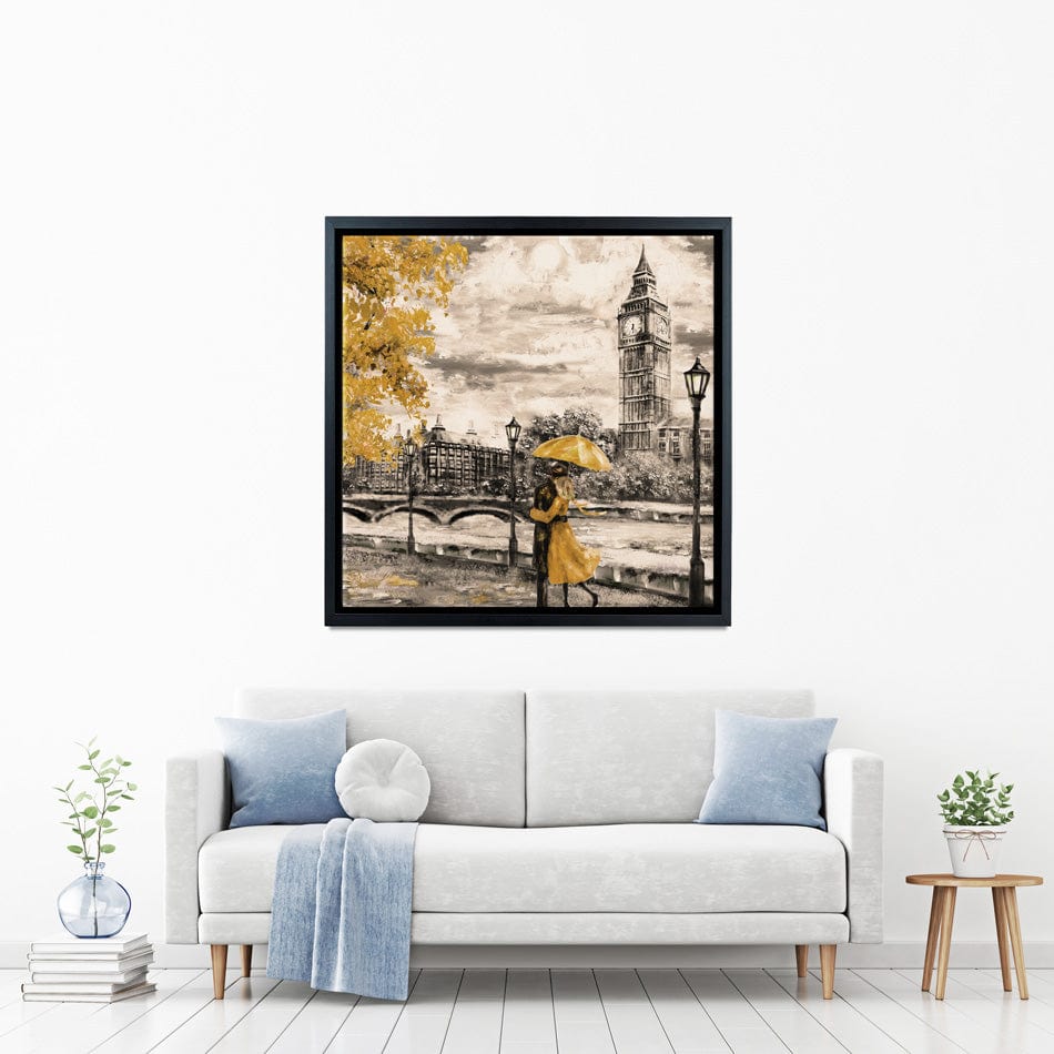 London View Square Canvas Print wall art product lisima / Shutterstock