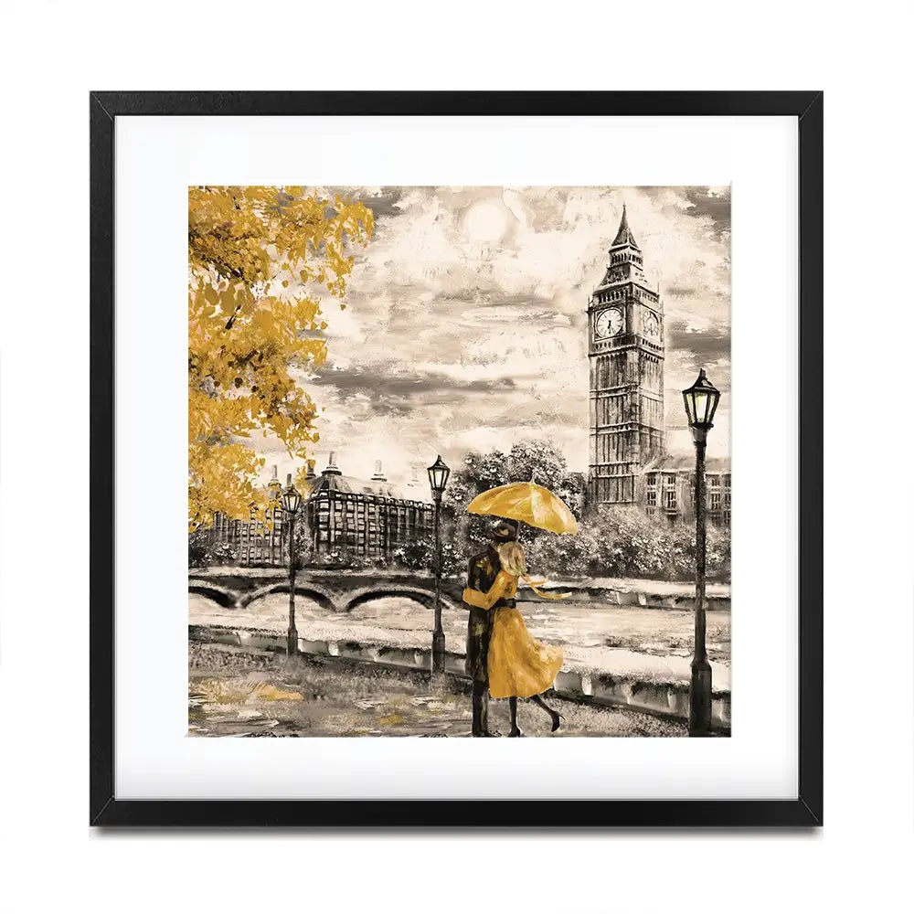 London View Square Framed Art Print London View Square Framed Art Print wall art product lisima / Shutterstock