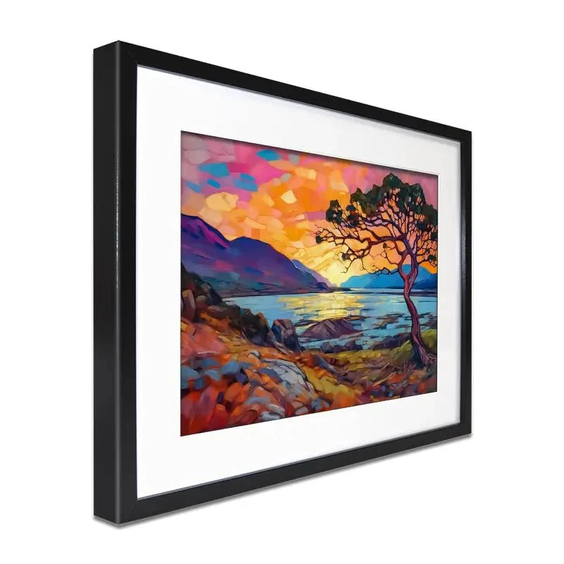 Lonesome Pine Framed Art Print Lonesome Pine Framed Art Print wall art product David Alexander Elder