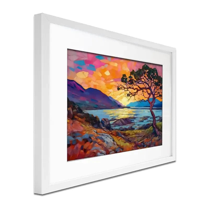Lonesome Pine Framed Art Print Lonesome Pine Framed Art Print wall art product David Alexander Elder