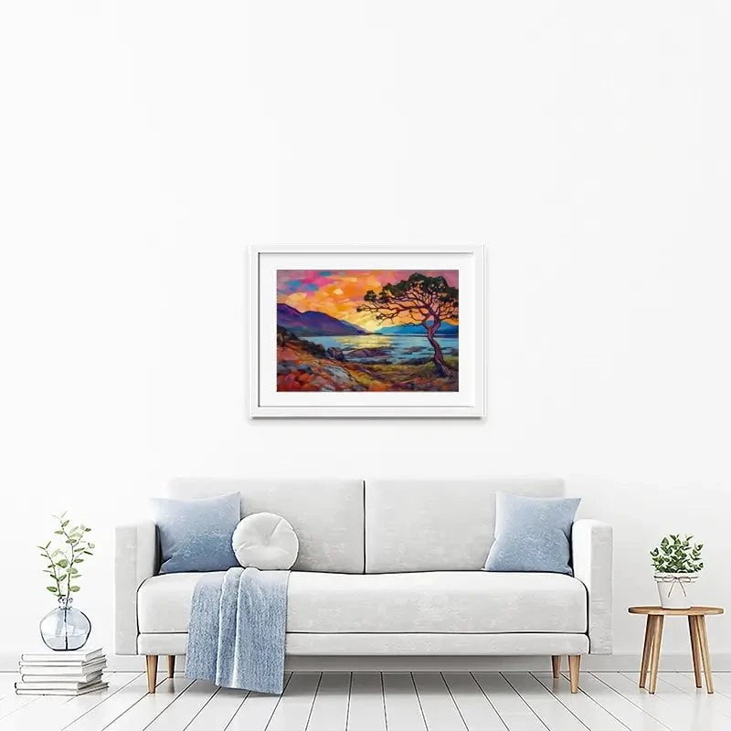 Lonesome Pine Framed Art Print Lonesome Pine Framed Art Print wall art product David Alexander Elder