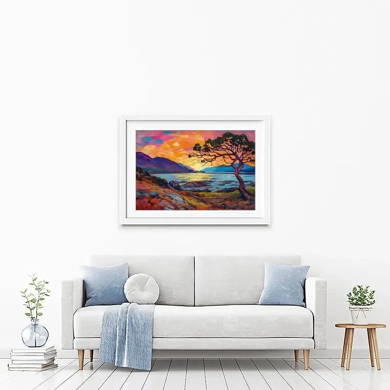 Lonesome Pine Framed Art Print Lonesome Pine Framed Art Print wall art product David Alexander Elder