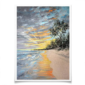 Longpoint Glow Art Print Longpoint Glow Art Print wall art product Nada Khatib
