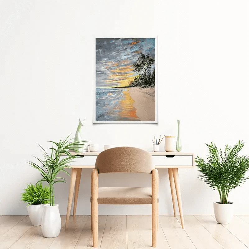Longpoint Glow Art Print Longpoint Glow Art Print wall art product Nada Khatib