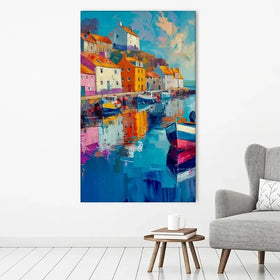 Looe Cornwall Canvas Print Looe Cornwall Canvas Print wall art product David Alexander Elder