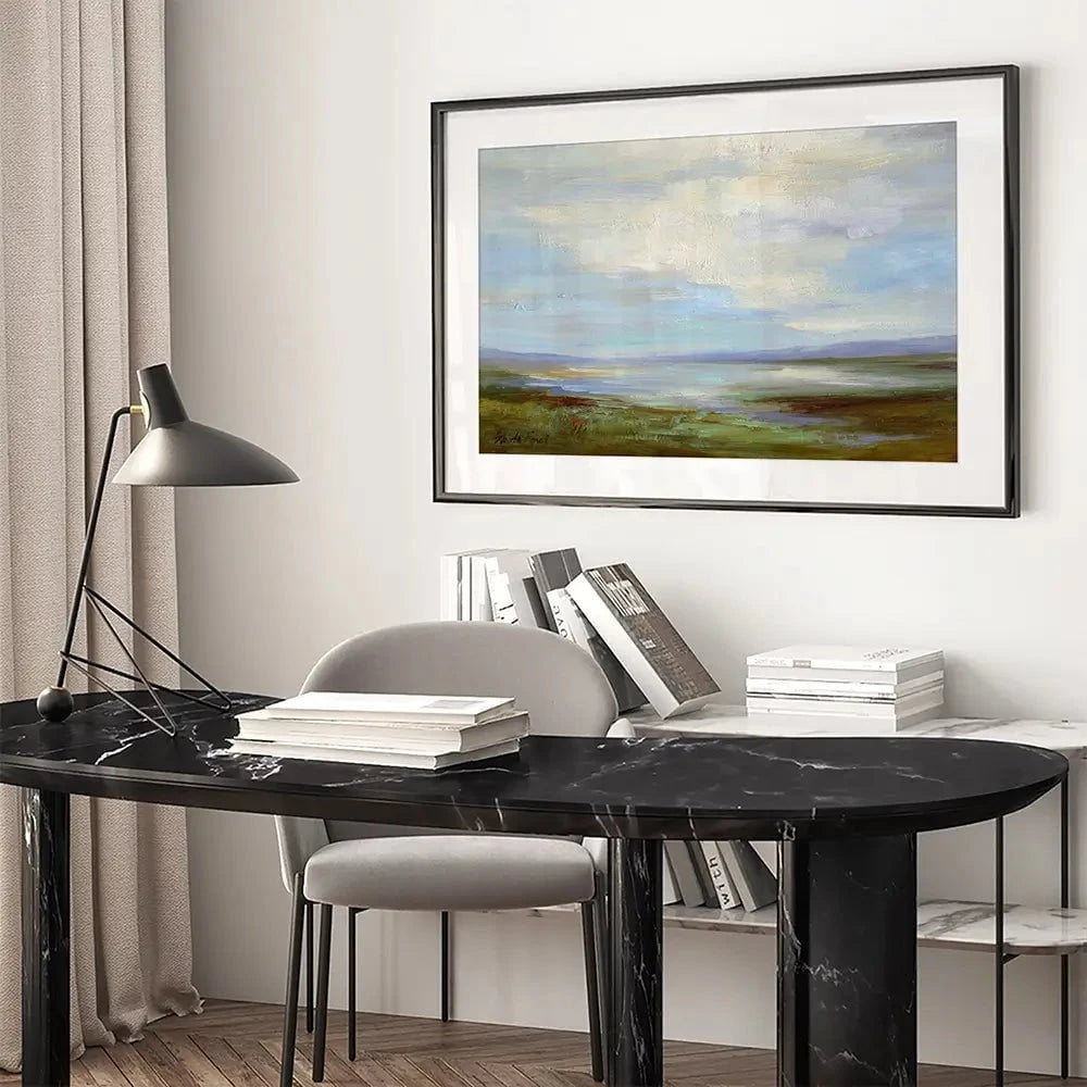 Looking North Framed Art Print Looking North Framed Art Print wall art product Sheila Finch