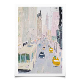 Looking Up Fifth Ave 2 Art Print Looking Up Fifth Ave 2 Art Print wall art product Walker Noble