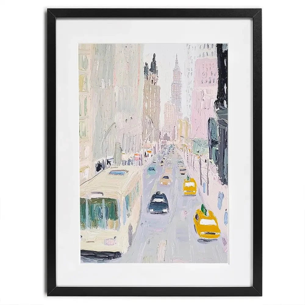 Looking Up Fifth Ave 2 Framed Art Print Looking Up Fifth Ave 2 Framed Art Print wall art product Walker Noble
