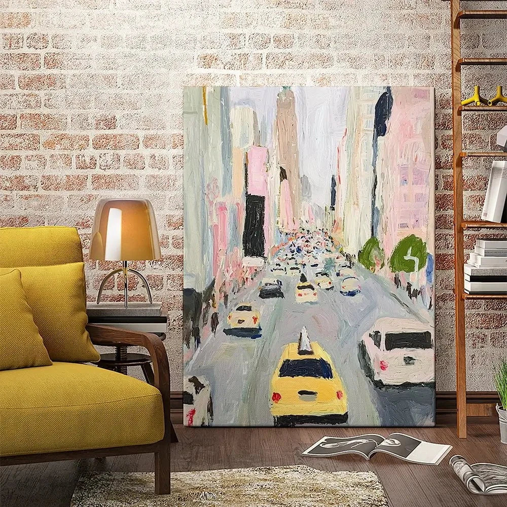 Looking Up Fifth Ave Canvas Print Looking Up Fifth Ave Canvas Print wall art product Walker Noble
