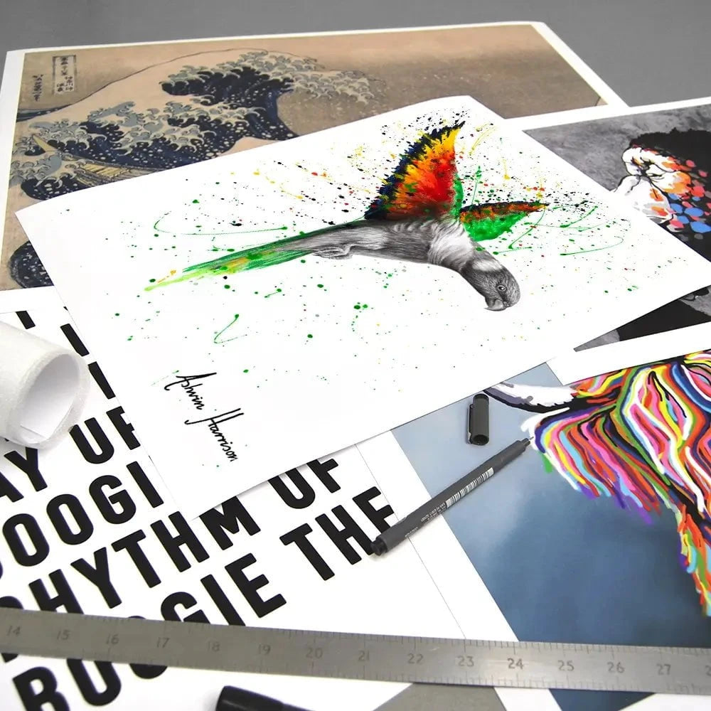 Lorikeet Larrikin Art Print Lorikeet Larrikin Art Print wall art product Ashvin Harrison