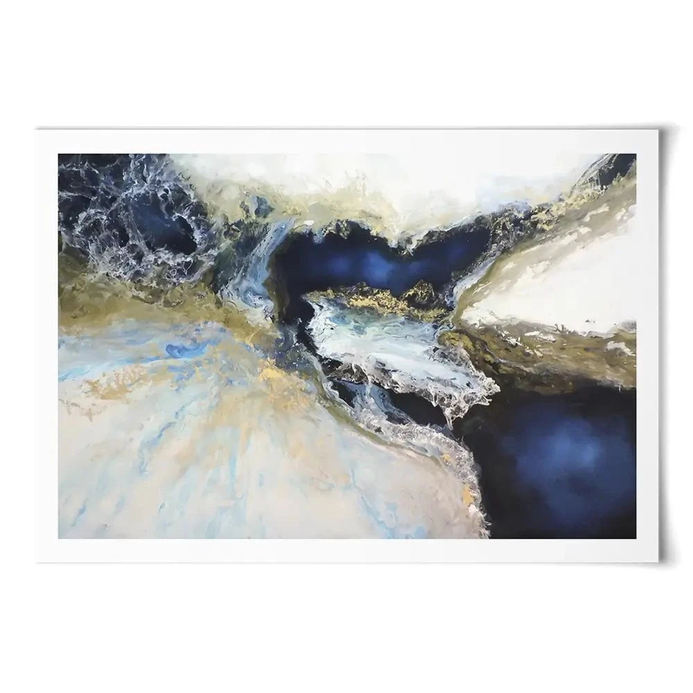 Los Mares Art Print Los Mares Art Print wall art product Leticia Herrera