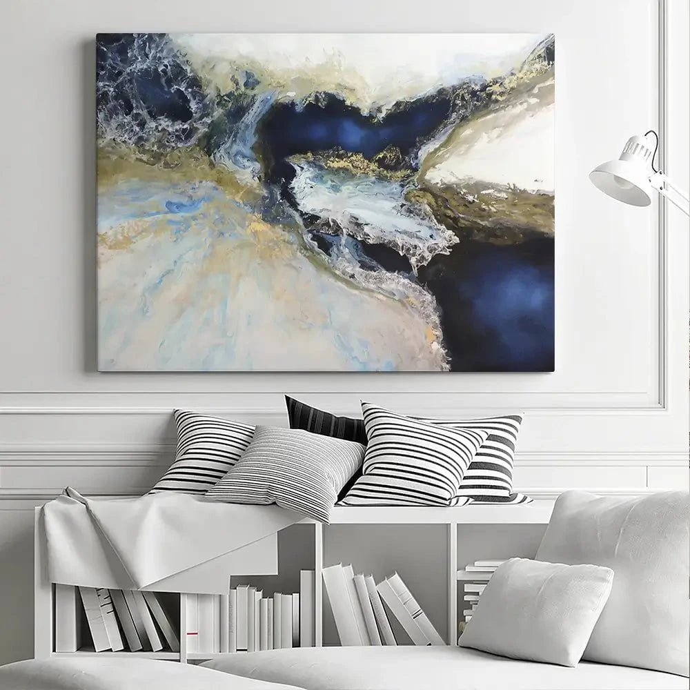 Los Mares Canvas Print Los Mares Canvas Print wall art product Leticia Herrera