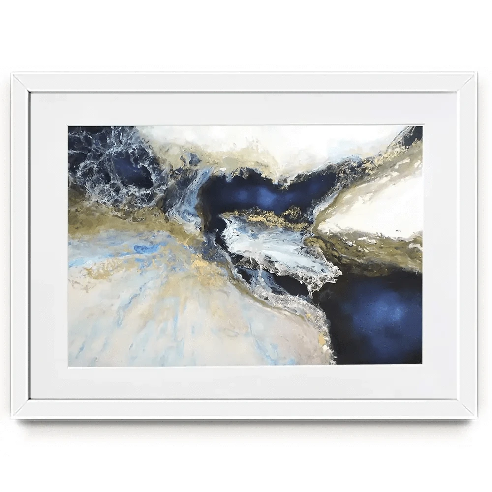 Los Mares Framed Art Print Los Mares Framed Art Print wall art product Leticia Herrera