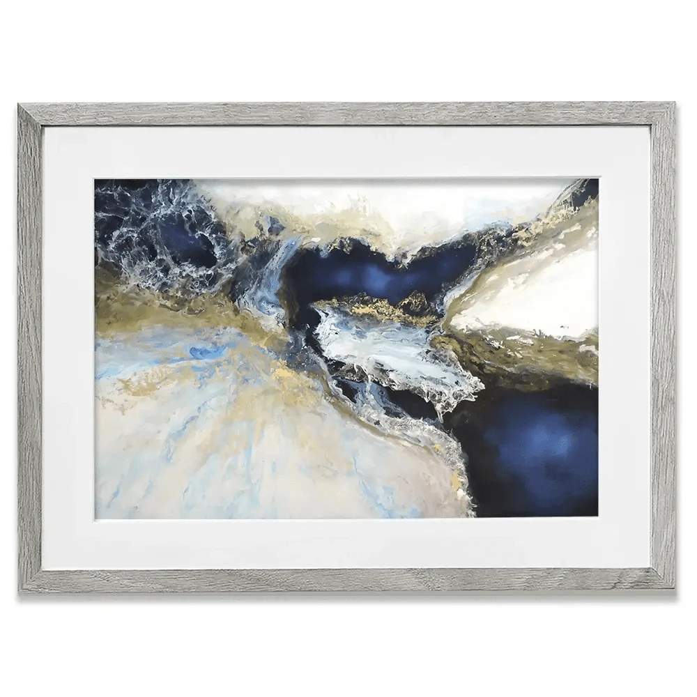 Los Mares Framed Art Print Los Mares Framed Art Print wall art product Leticia Herrera