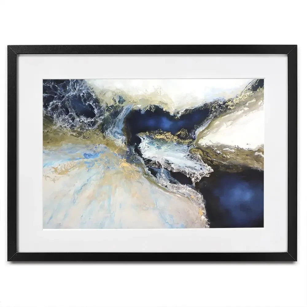 Los Mares Framed Art Print Los Mares Framed Art Print wall art product Leticia Herrera