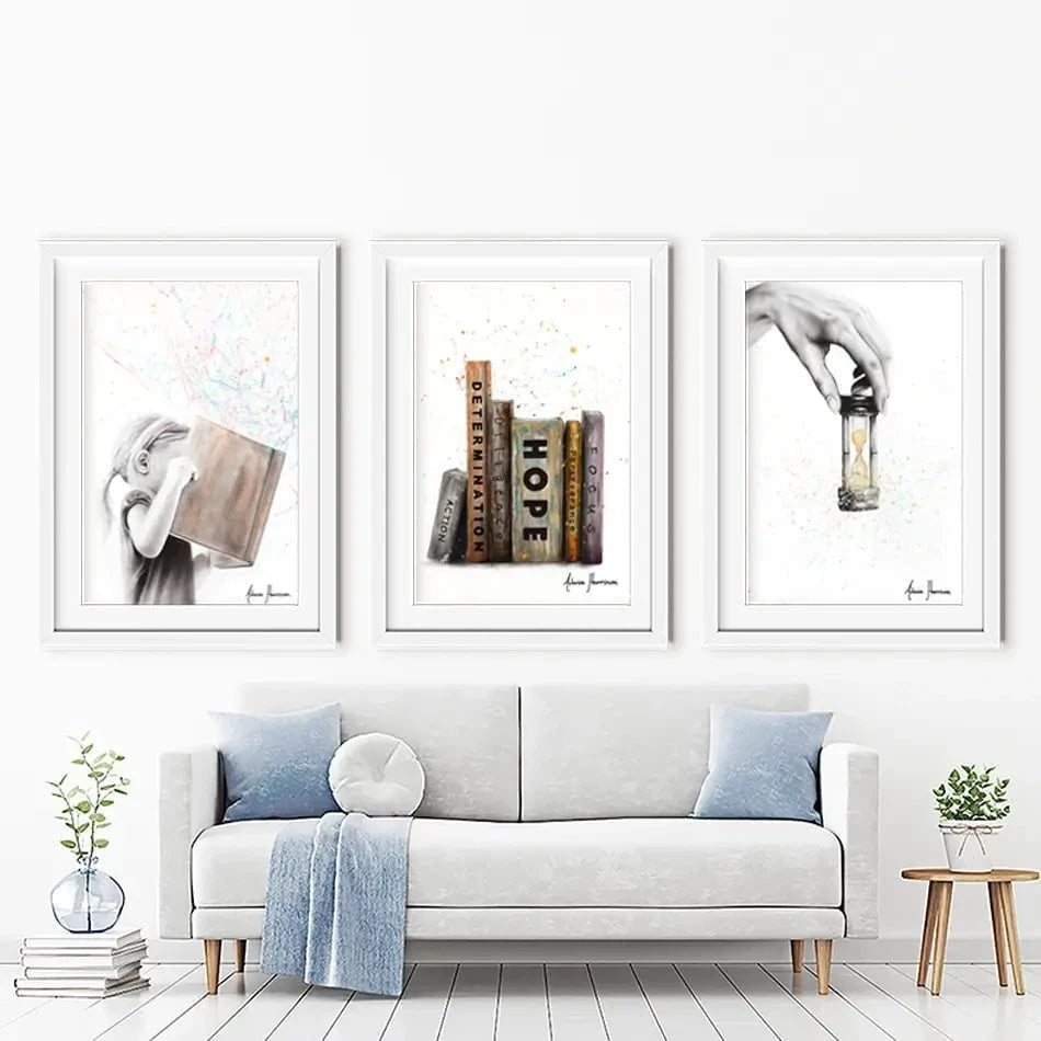 Lose Track Of Time Framed Art Print Trio Lose Track Of Time Framed Art Print Trio wall art product Ashvin Harrison
