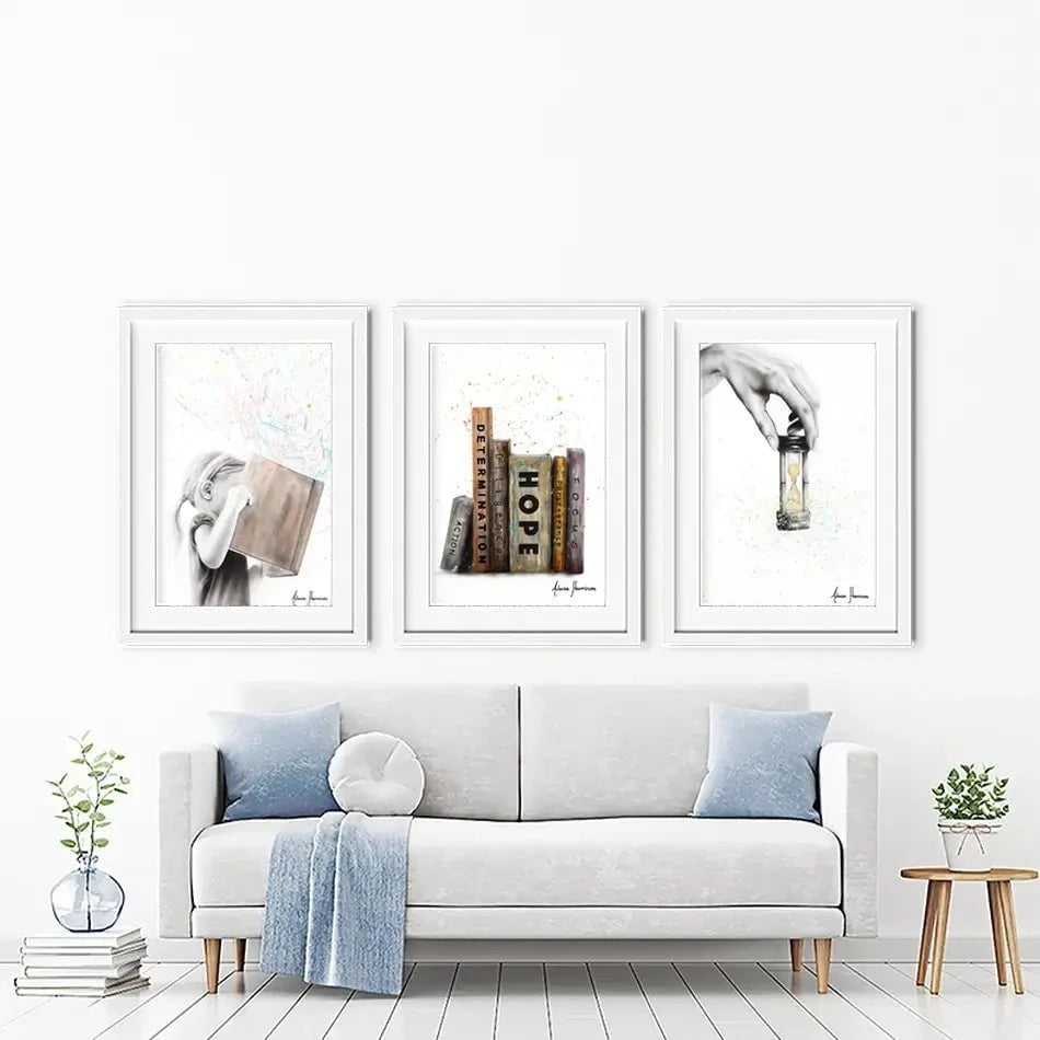 Lose Track Of Time Framed Art Print Trio Lose Track Of Time Framed Art Print Trio wall art product Ashvin Harrison