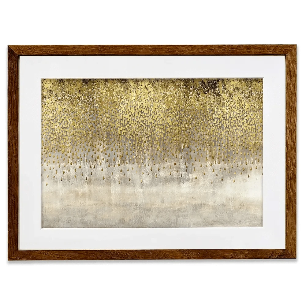 Lots Of Droplets Framed Art Print Lots Of Droplets Framed Art Print wall art product Abstract the studio / Shutterstock