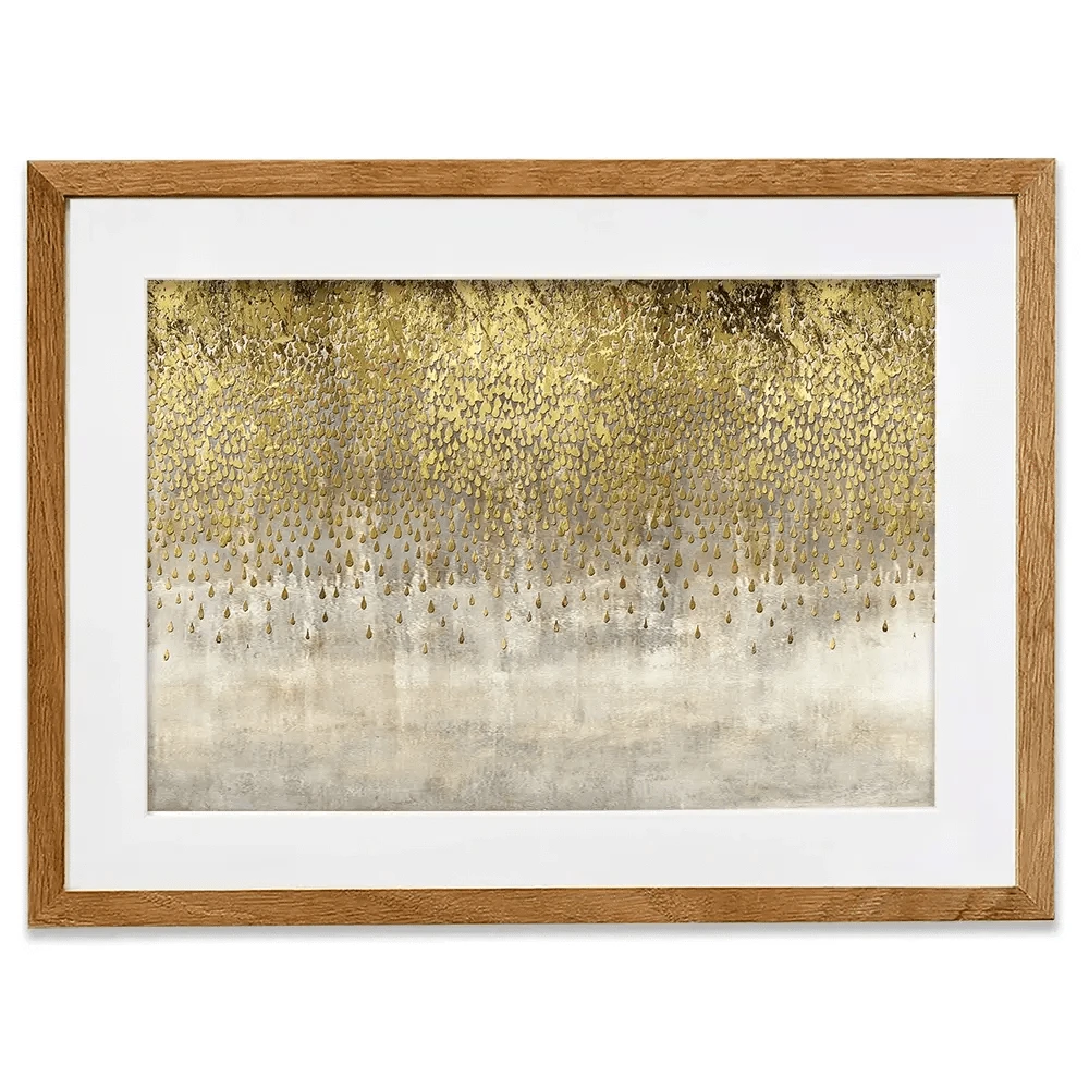 Lots Of Droplets Framed Art Print Lots Of Droplets Framed Art Print wall art product Abstract the studio / Shutterstock