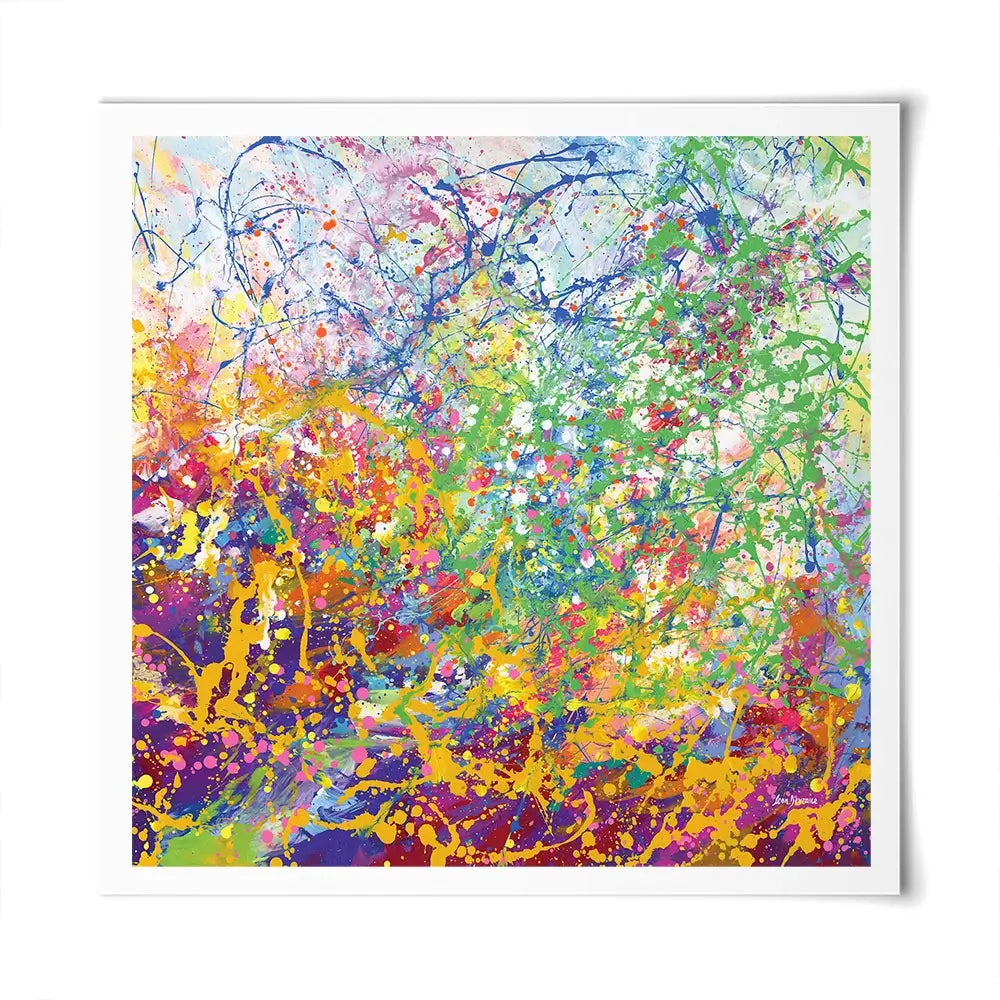 Lottery Winner Square Art Print Lottery Winner Square Art Print wall art product Leon Devenice