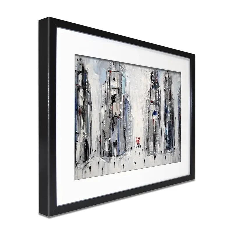 Love Framed Art Print Love Framed Art Print wall art product Ekaterina Ermilkina