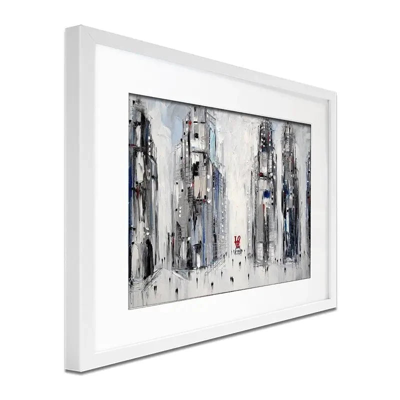 Love Framed Art Print Love Framed Art Print wall art product Ekaterina Ermilkina