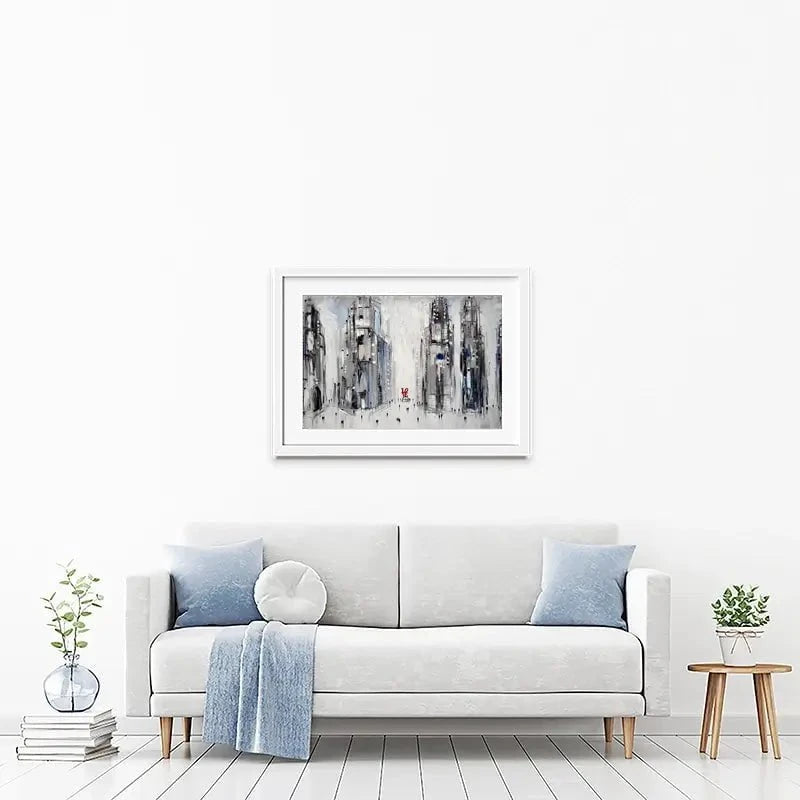 Love Framed Art Print Love Framed Art Print wall art product Ekaterina Ermilkina